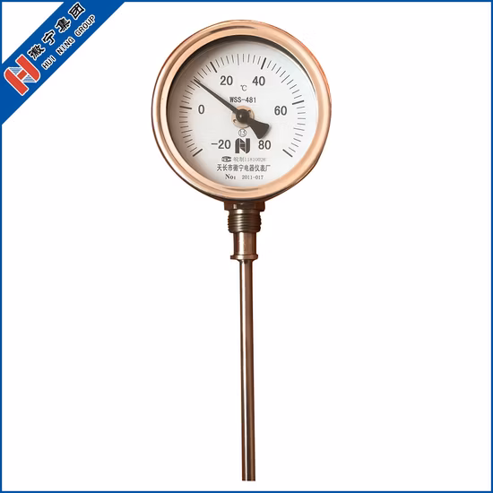 IP65 Industrial Bimetal Thermometer Temperature Sensor Gauge Instrument OEM 
