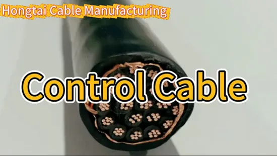 Factory Price Electric Kabel Multi Wire Copper Core 2c 3c 4c 5c 6c 7c 12c 24c 1.5mmsq PVC Cvv/ Cvv