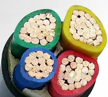Low Voltage 0.6/1kv 3 Phase 4 Wire XLPE PVC 4 Core 95mm Underground Copper Power Cable 