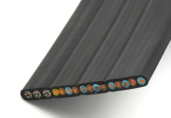 Flat Flexible Copper PVC Special Elevator Cable for CCTV Camera 