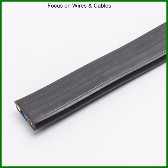 Oil Cold Flame Resistant PVC Flexible Flat Cable 