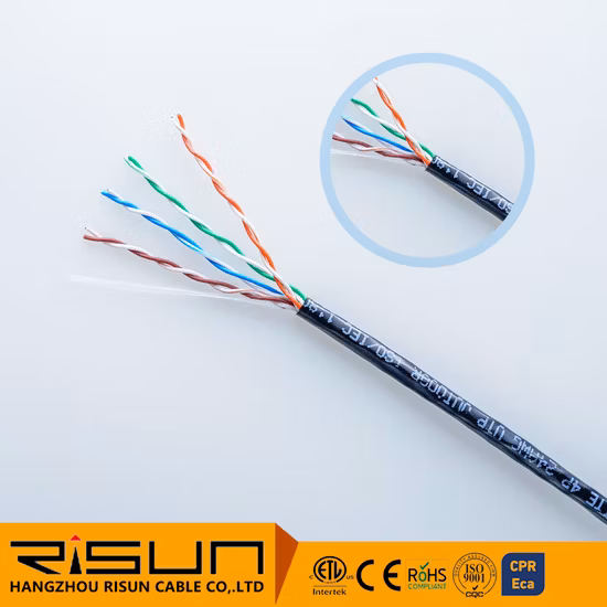 Telecommunication UTP FTP SFTP Network Cable Cat5e Cable 