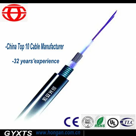 8 Core Optical Fiber Cable for Telecommunication From China 