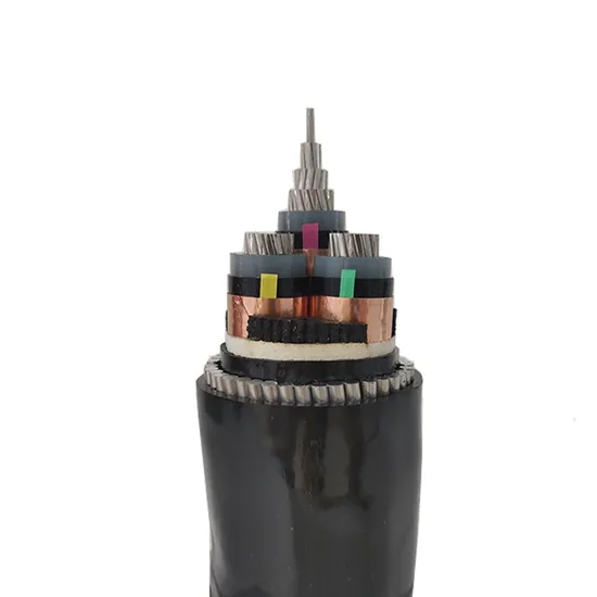 10kv 22kv 11kv 15kv 33kv 3X185mm2 Medium Voltage Cu Copper Conductor PVC Yjv32 Swa Steel Wire Armored Underground XLPE Mv Power Cable 