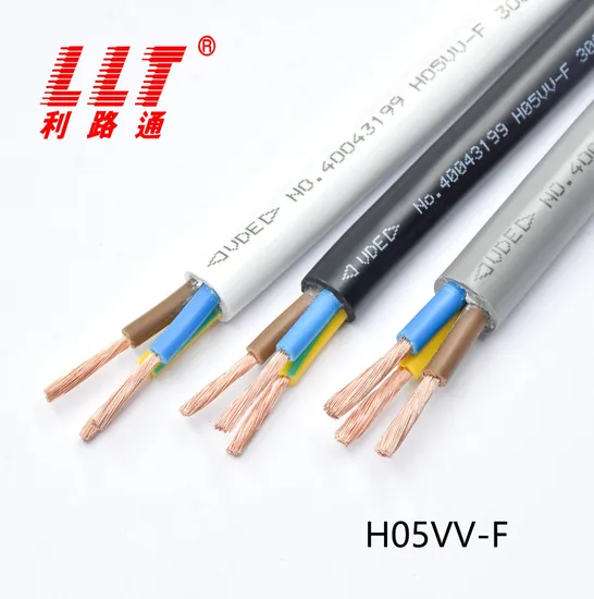 Made of Mixed PVC Soft Flexible Drag Chain Cable 