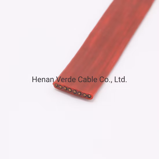 Factory Direct PVC Sheathed Flexible Power Crane Flat Cable 