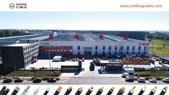 Underground Copper or Aluminum Conductor PVC XLPE PE Insulated Low Voltage Electrical Power Cable Kabel Manufacturer 