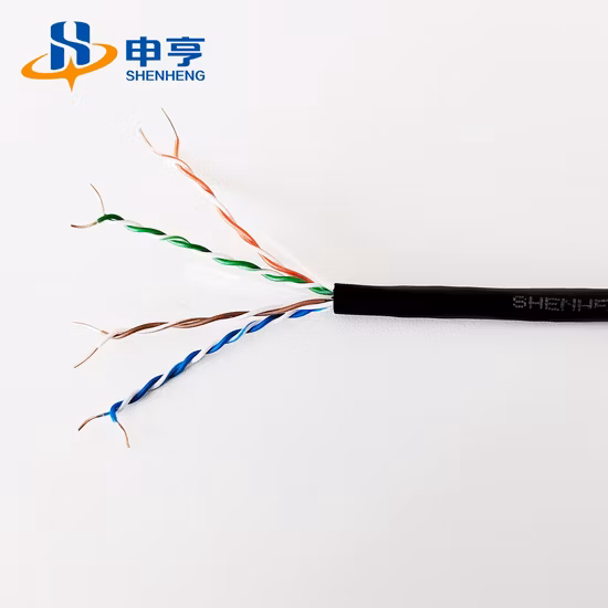 Hot Selling LAN Cable Cat 5eutp Network Cable Outdoor 305 Meter CAT6 Multi Pair Telecommunication Cable 